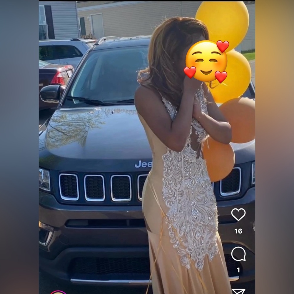 Beautiful Custom Made Evening Gown - image 4